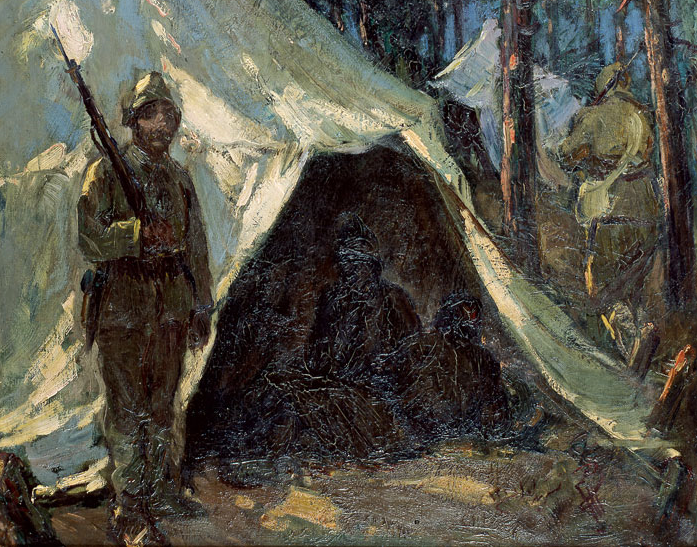 İbrahim Çallı (1882-1960), Tent
